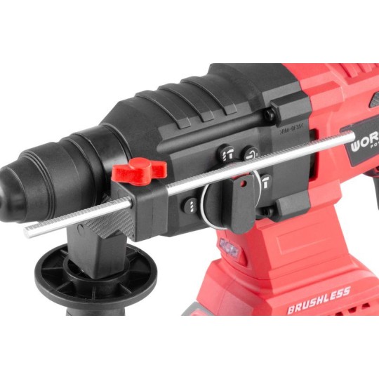 Kefementes kalapács Worcraft CRH-S20LiBA, 20V, ShareSYS, SDS+, 3 J
