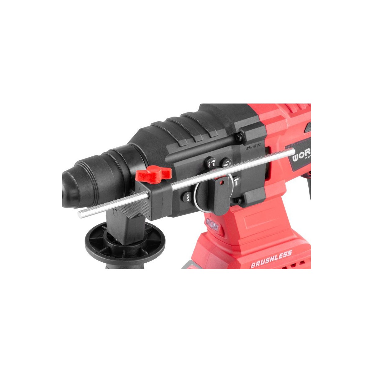 Kefementes kalapács Worcraft CRH-S20LiBA, 20V, ShareSYS, SDS+, 3 J