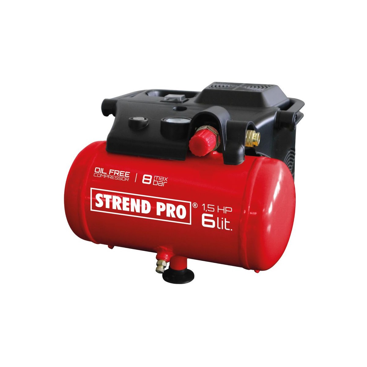 Kompresszor BOF1506, olajmentes, 1,1 kW, 6 l.