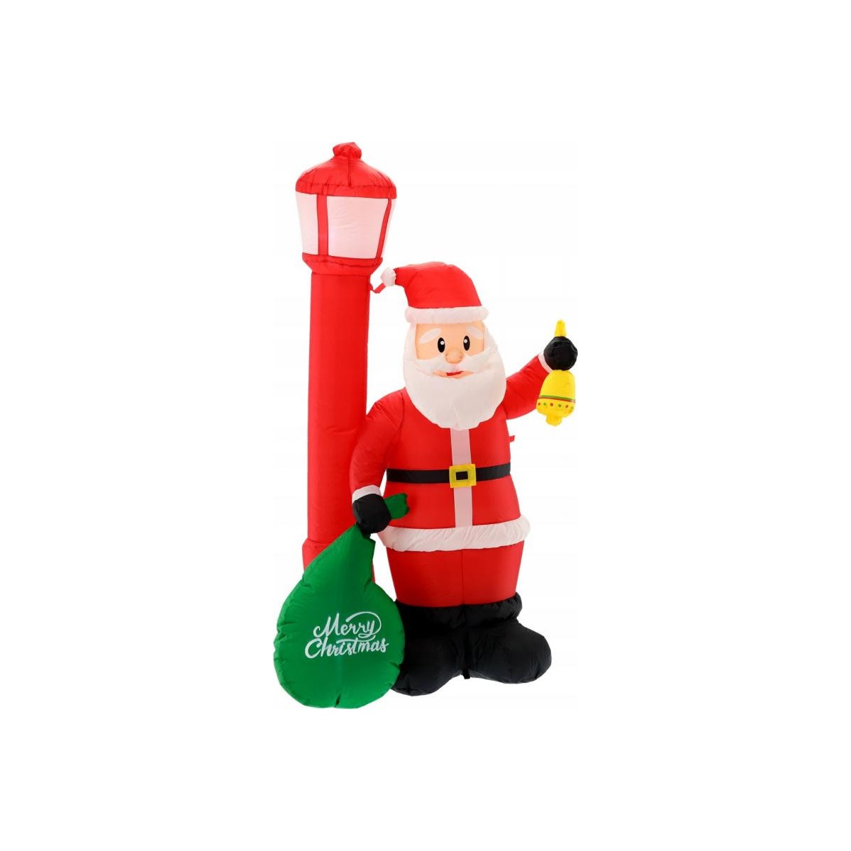 Felfújható világító Mikulás 180 cm
