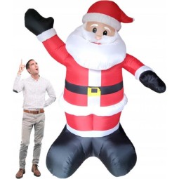 Felfújható megvilágított Mikulás 270 cm