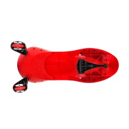 Piros önjáró kisautó LED-kerekekkel