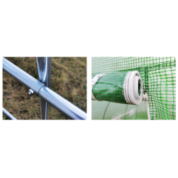 2 m x 3 m méretű kerti fóliasátor