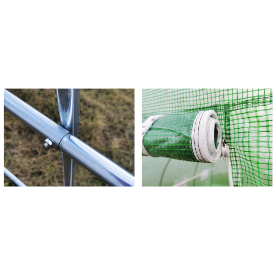 2 m x 3 m méretű kerti fóliasátor