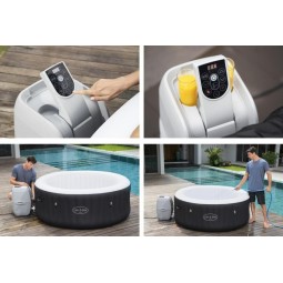 Felfújható jakuzzi 2–4 személyes 180x66 cm