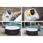 Felfújható jakuzzi 2–4 személyes 180x66 cm
