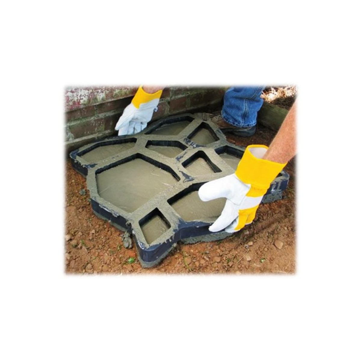Forma beton térkőhöz 43x42,5x4