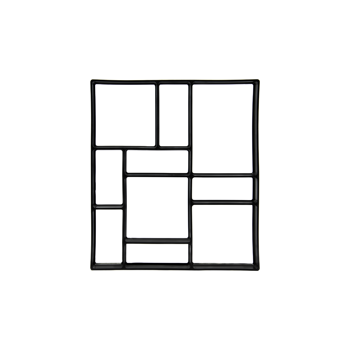 Beton térkő öntőforma 43x42,5x4