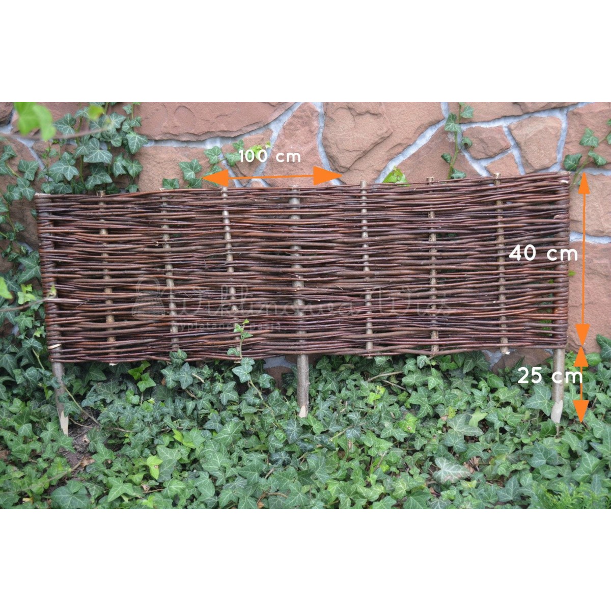 Vesszőből készült palánkok 40/100