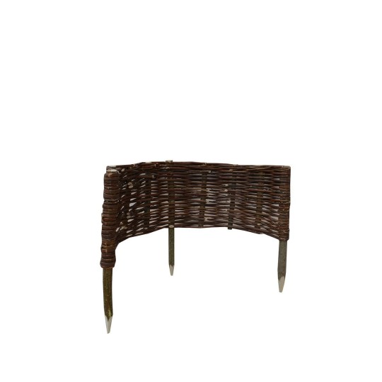 Kerekített fonott paliszád 10/45cm