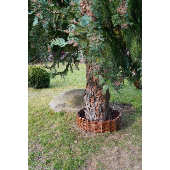 Lekerekített fonott paliszád 10/60 cm