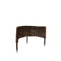 Kerekített fonott paliszád 15/60cm