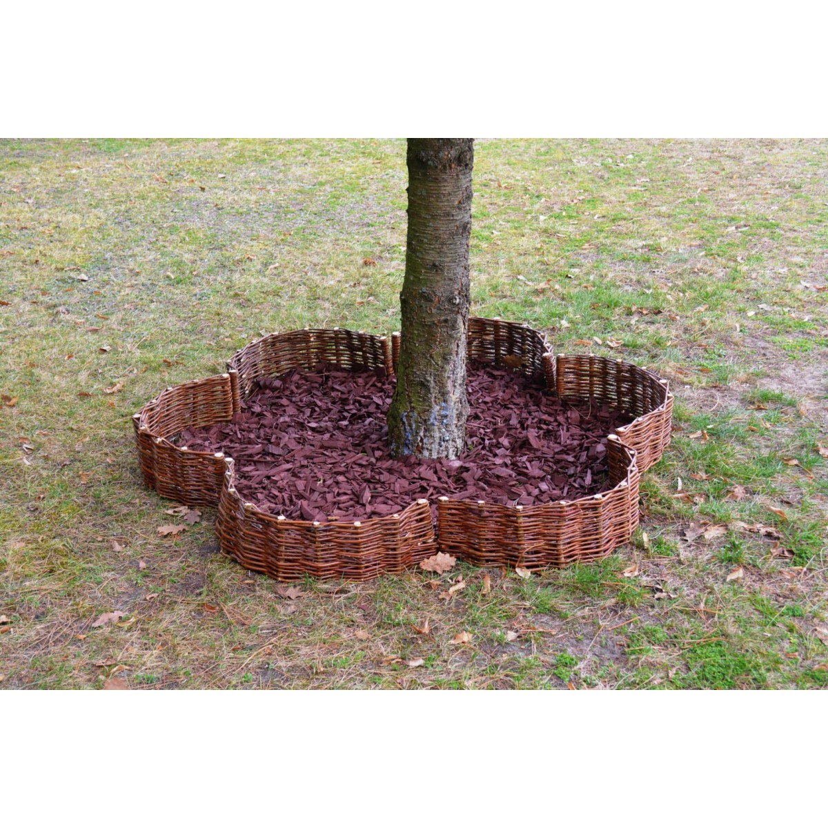 Lekerekített fonott paliszád 20/60cm