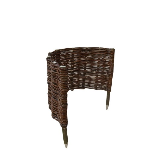 Lekerekített fonott paliszád 25/60cm