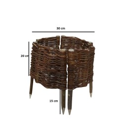 Paliszád fonott gyűrű átmérője 30 cm és magassága 20 cm