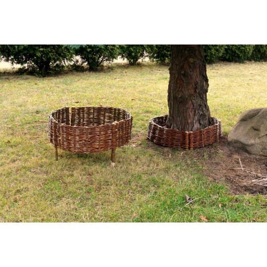 Paliszádos fonott karika átmérője 45 cm és magassága 15 cm