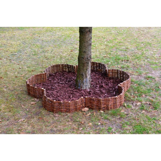 Paliszádos fonott karika átmérője 45 cm és magassága 15 cm