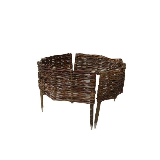 Paliszádos fonott karika átmérője 45 cm és magassága 15 cm