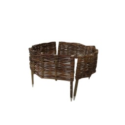 Paliszádos fonott karika átmérője 60 cm és magassága 10 cm.