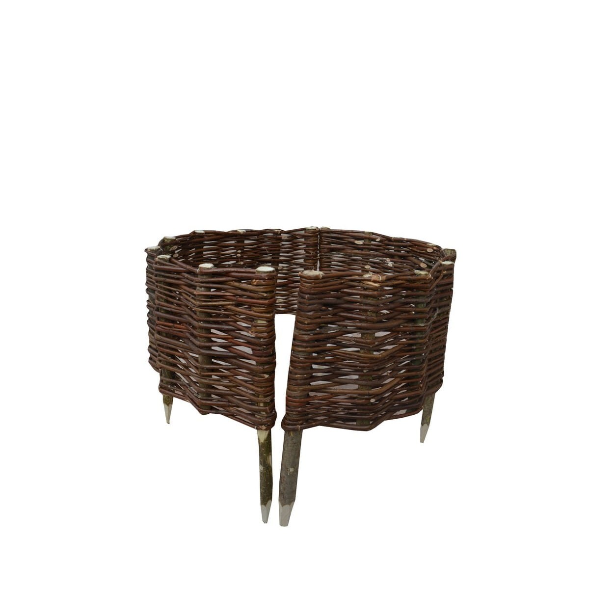 Paliszád jellegű fonott gyűrű átmérője 60 cm és magassága 20 cm
