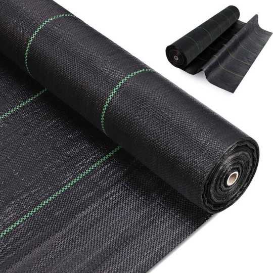 Praktikus fekete színű agrotkanina 70 g/m 0,4x100 m