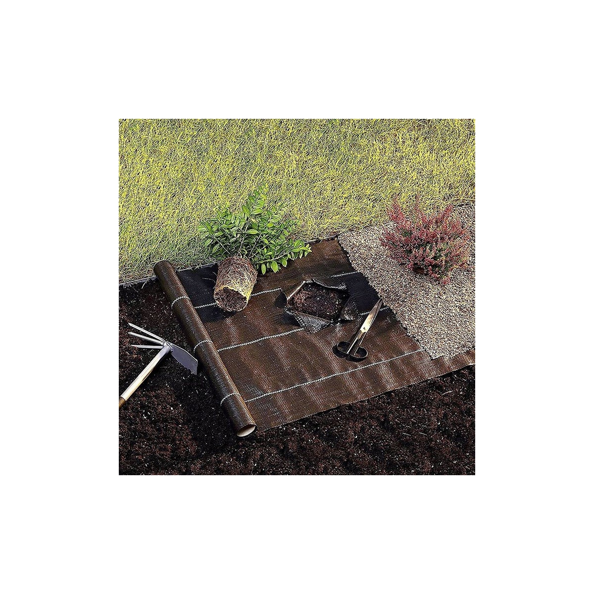 Fekete színű agrotextília 90 g/m 0,8x100m