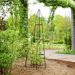 Kerti pergola piramis 31x31x200 cm