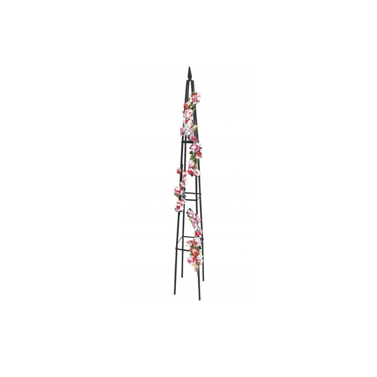 Kerti pergola piramis 31x31x200 cm