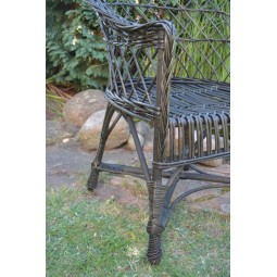 Fonott kerti fotel Wenge