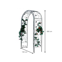 Minőségi kerti pergola 130x39x260 cm