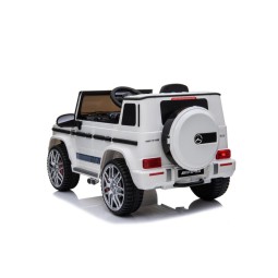Mercedes G63 AMG SUV gyerekeknek fehér színben
