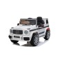 Mercedes G63 AMG SUV gyerekeknek fehér színben
