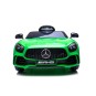 zöld színű Mercedes GTR elektromos gyerekautók