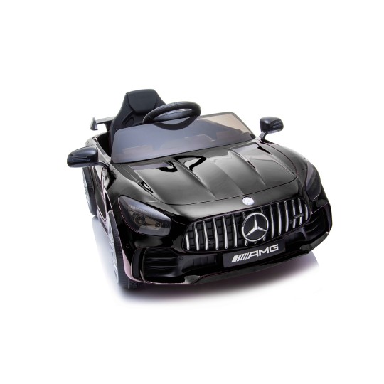 Minőségi elektromos gyerekautó Mercedes GTR fekete színben