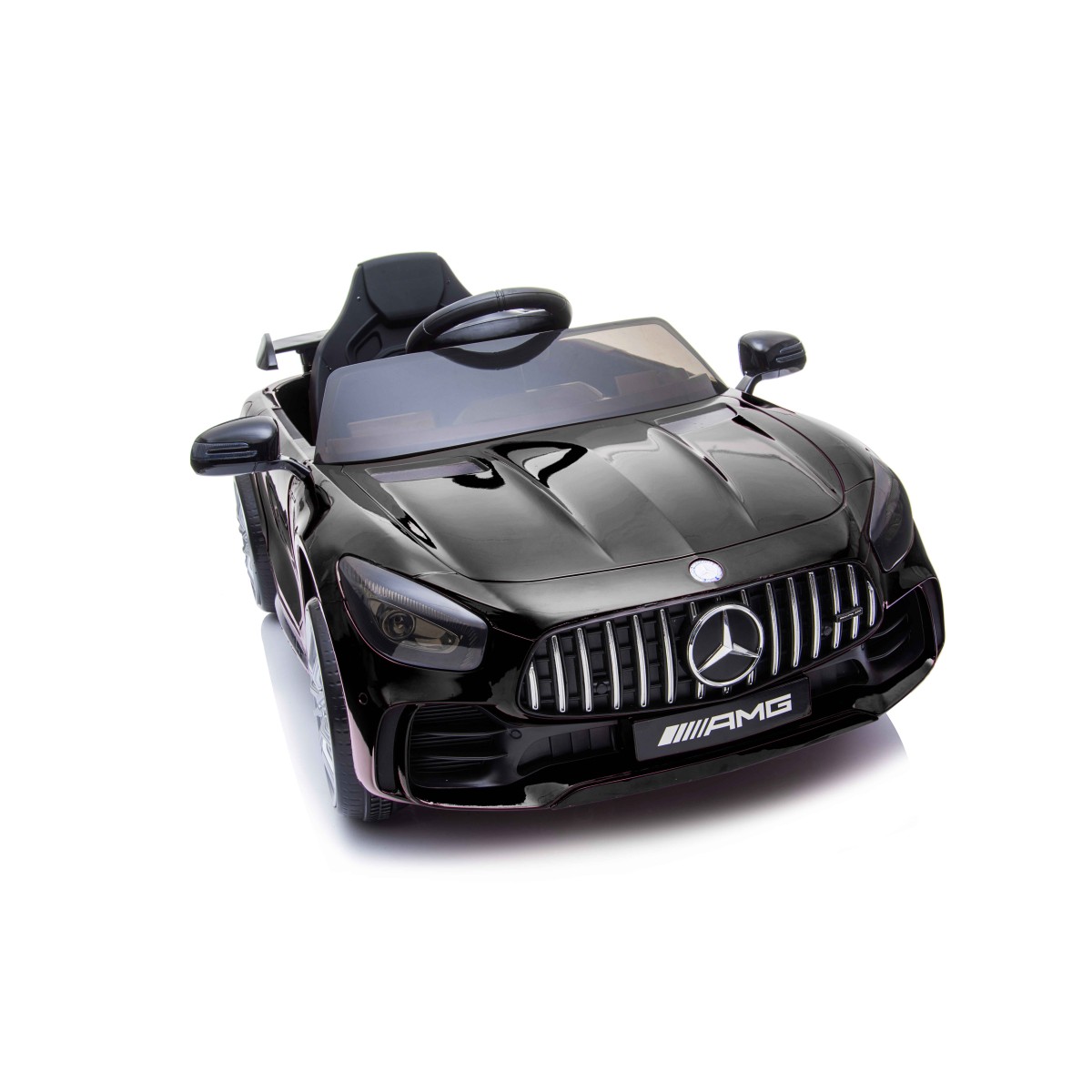 Minőségi elektromos gyerekautó Mercedes GTR fekete színben