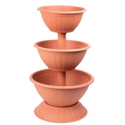 Háromszintes virágtartó 86 cm