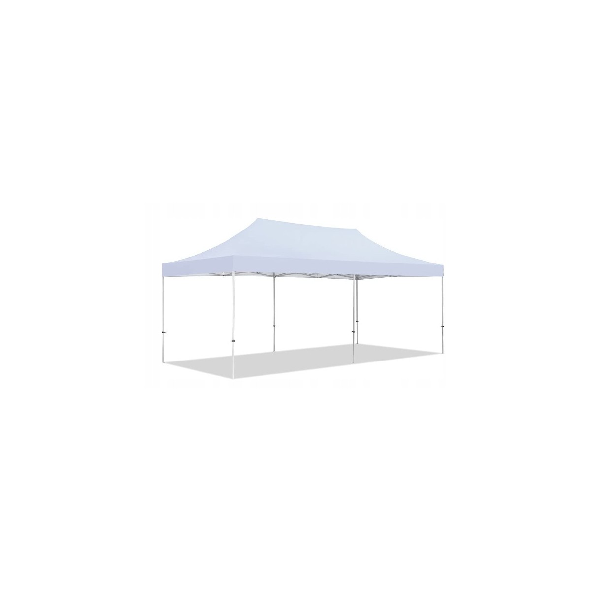 Fehér ollós sátrak 3x4,5 m méretben PRÉMIUM