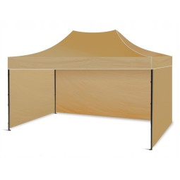 Kerti party sátor 3x4,5 m bézs – 100 % vízálló