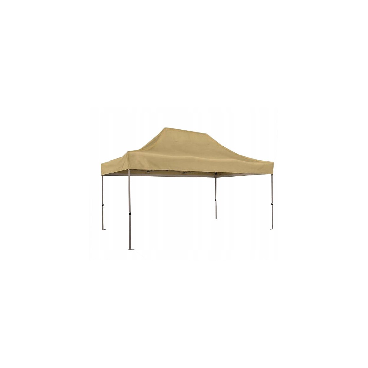 Kerti party sátor 3x4,5 m bézs – 100 % vízálló