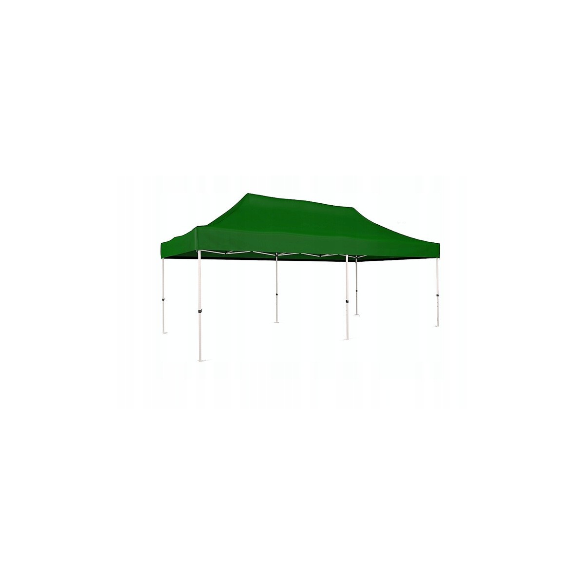 Kerti party sátor zöld színben PREMIUM 3x6 m – vastag tető 820D, 49 kg