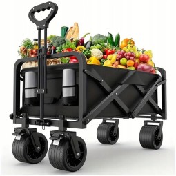 PREMIUM 150L kerti kocsi fekete-narancssárga színben