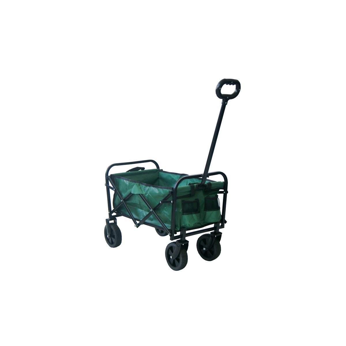 Zöld színű strandtúrakocsi 120 L, 100 kg