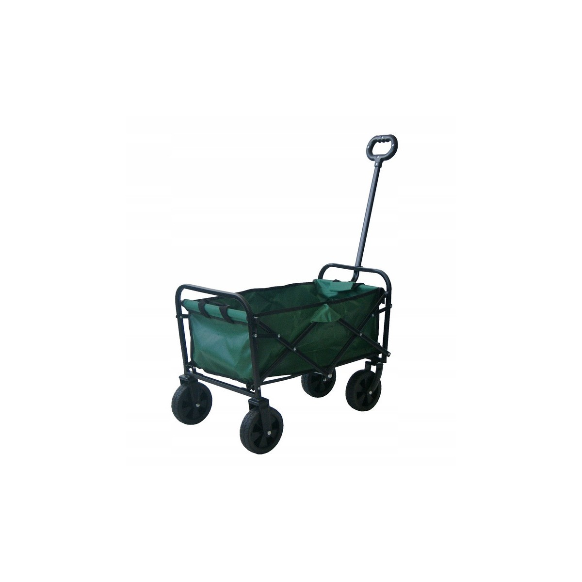Zöld színű strandtúrakocsi 120 L, 100 kg