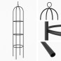 Fém kerti pergola rózsákhoz, 195 cm