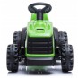 Akkumulátoros traktor pótkocsival távirányítással