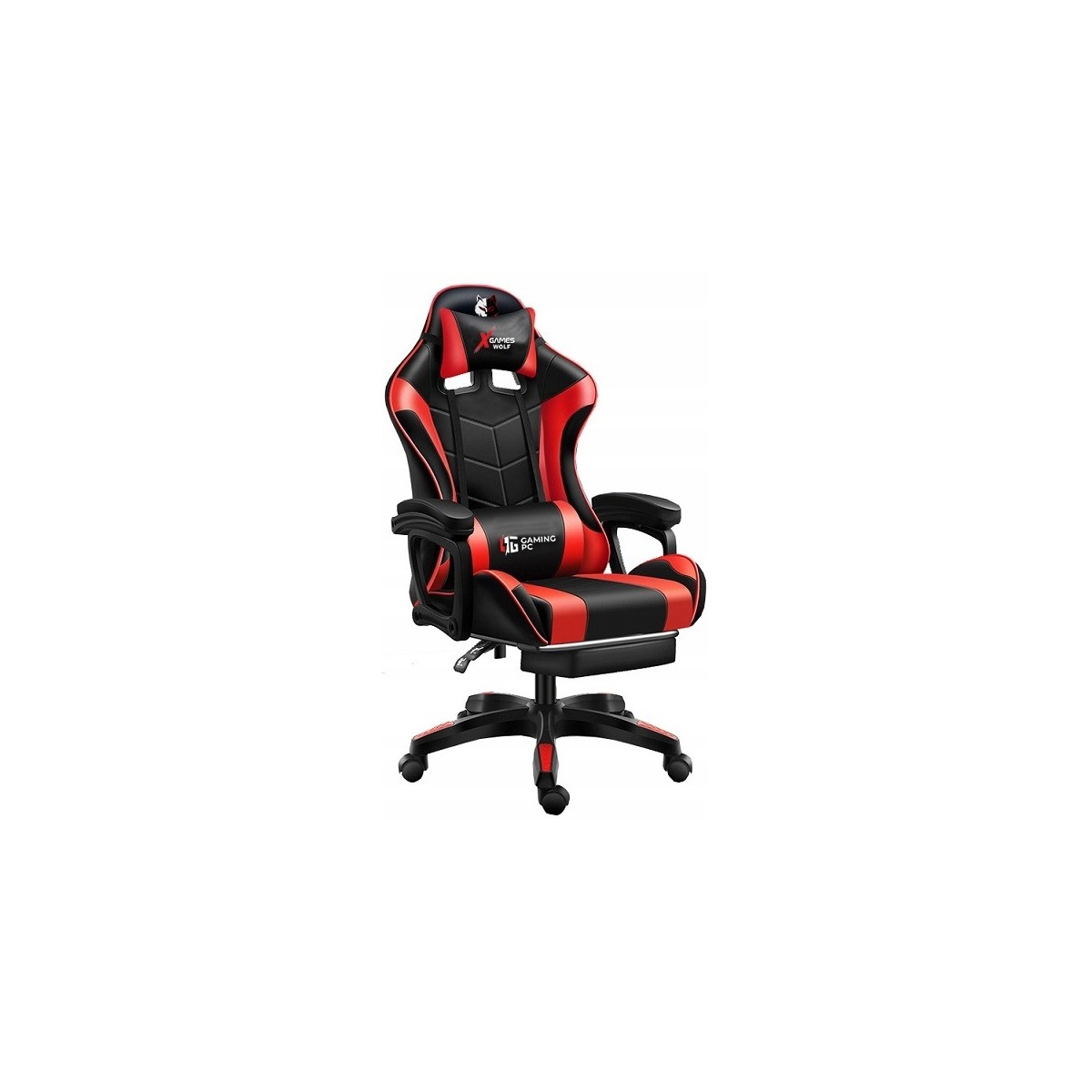 Minőségi gamer szék piros színben