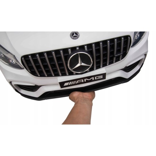 Gyermek elektromos autó Mercedes-Benz GLC63S AMG, fekete, távirányítóval