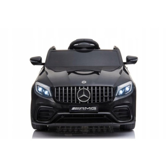 Gyermek elektromos autó Mercedes-Benz GLC63S AMG, fekete, távirányítóval