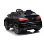 Gyermek elektromos autó Mercedes-Benz GLC63S AMG, fekete, távirányítóval