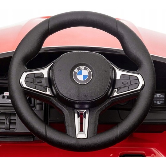 BMW M4 elektromos gyerekautó kék színben távirányítóval